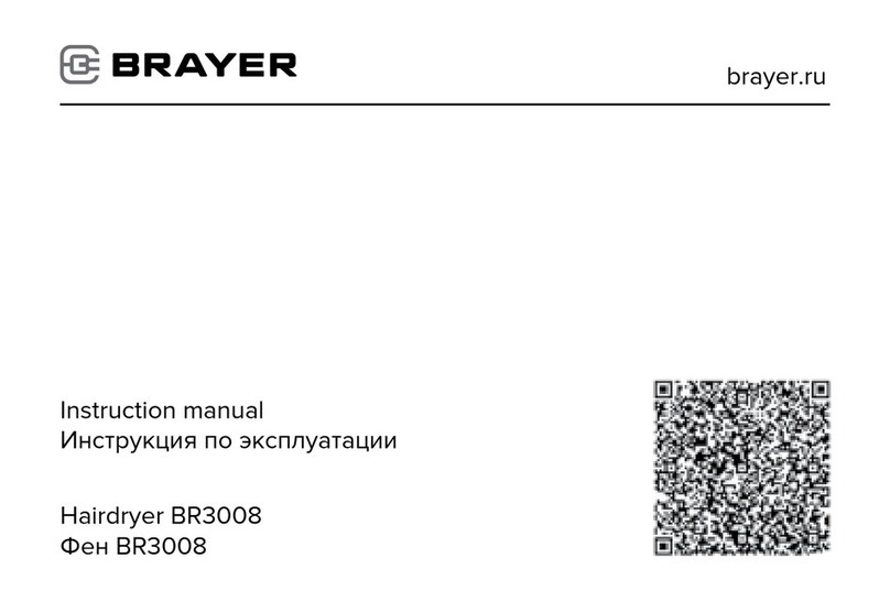 BRAYER BR3008 User manual