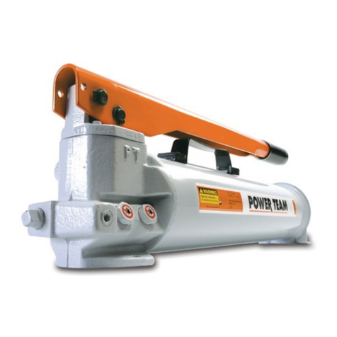 SPX FLOW Power Team P12 Series User manual