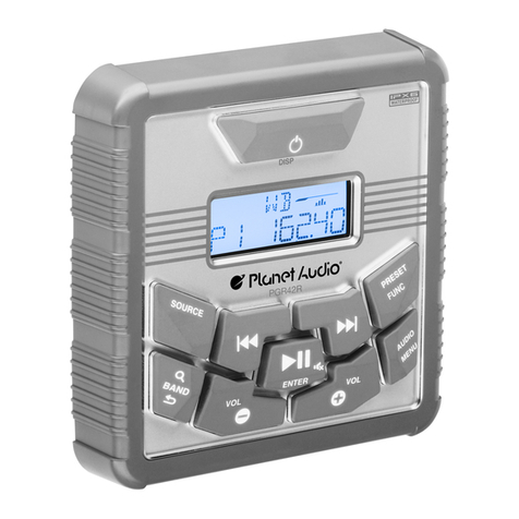 Planet Audio PGR42R user manual