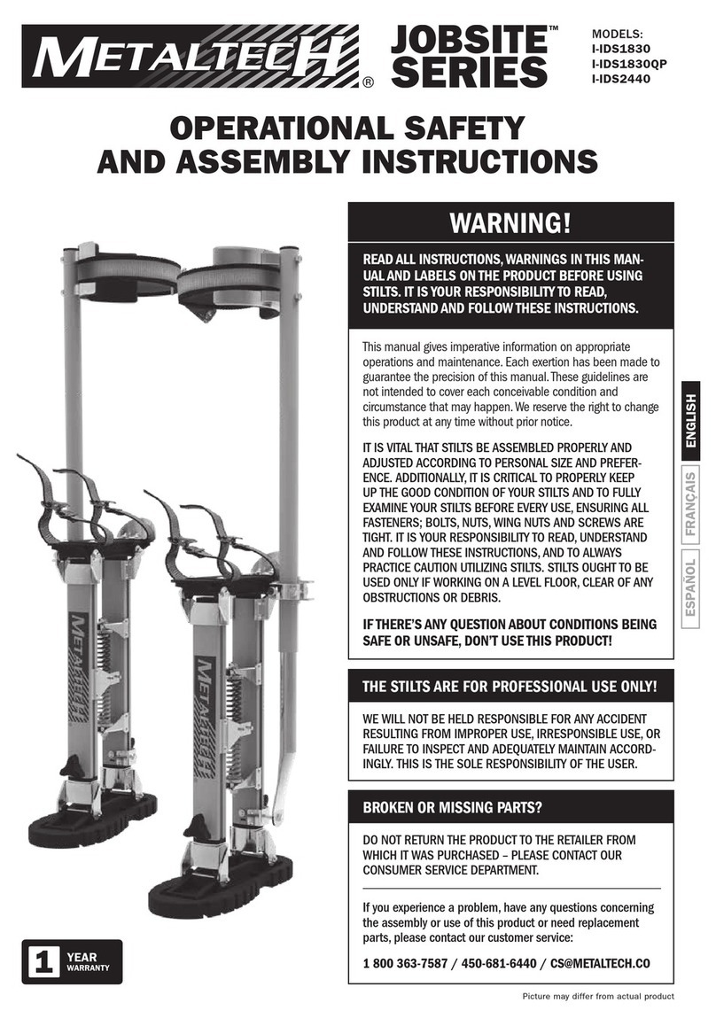 MetalTech JOBSITE I-IDS1830 User manual