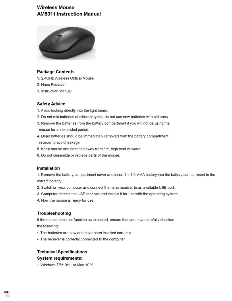 Aimax AM8011 instruction manual