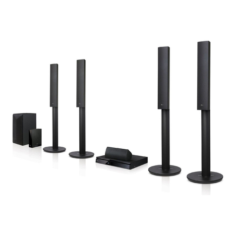 LG LHA755W Specification sheet