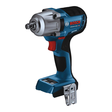 Bosch GDS18V-330C Assembly instructions