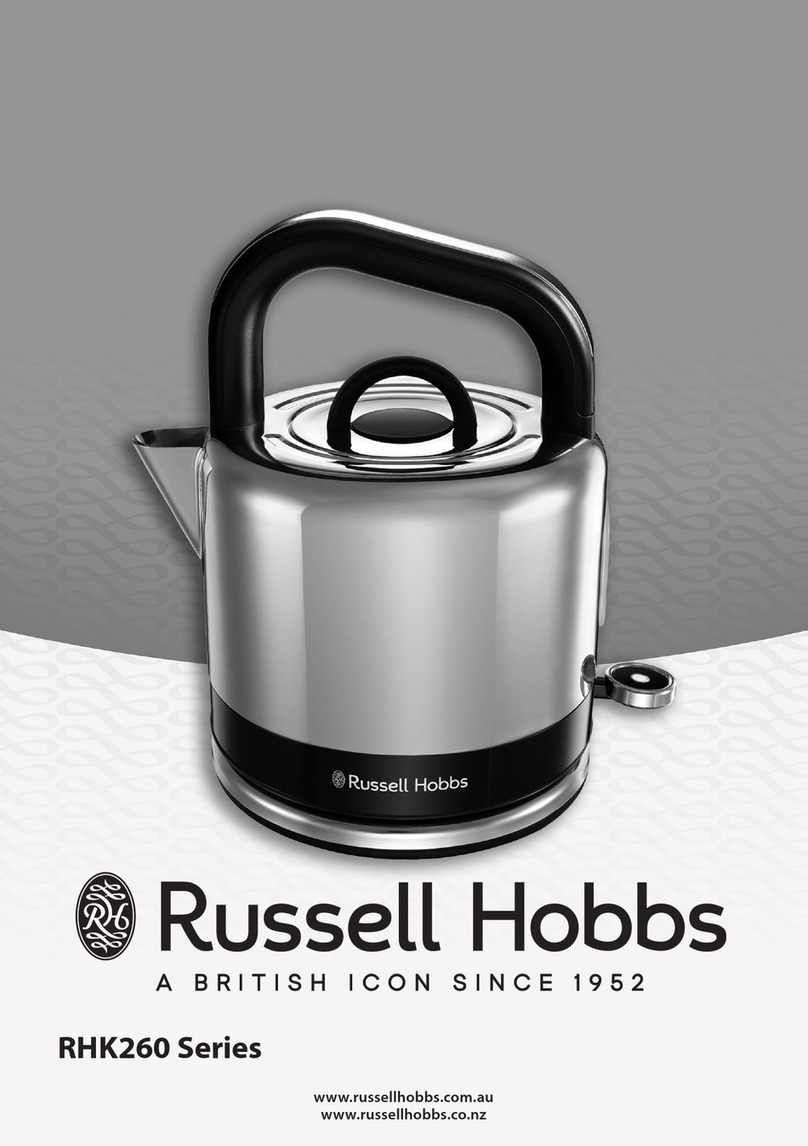 Russell Hobbs RHK260 Series User manual