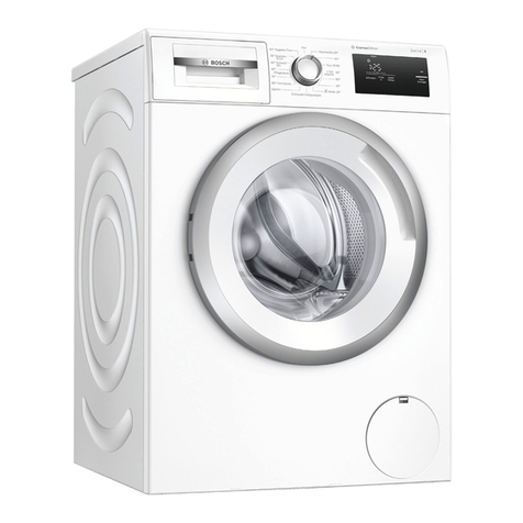 Bosch WAN280H3 User manual