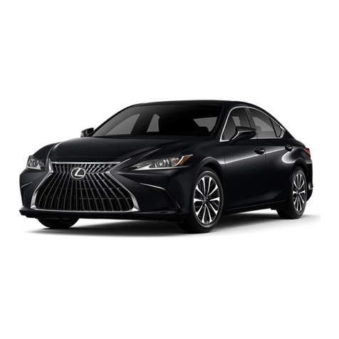 Lexus ES 350 2023 owner's manual