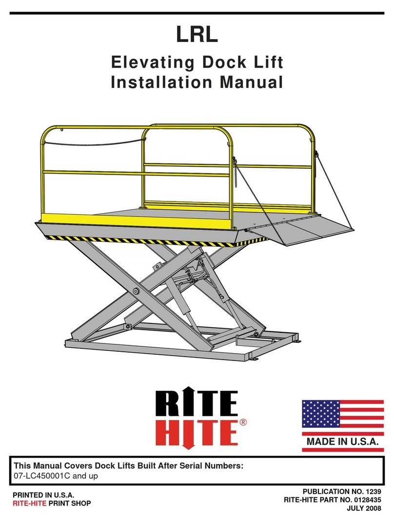RITE-HITE LRL User manual