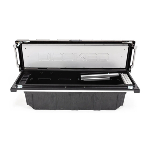 DECKED ToolBox Ladder Bracket User manual