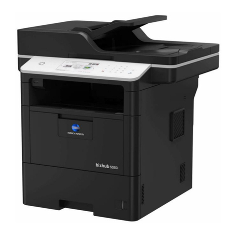 Konica Minolta bizhub 5020i User manual