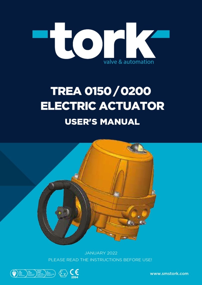 Tork TREA 0150 User manual