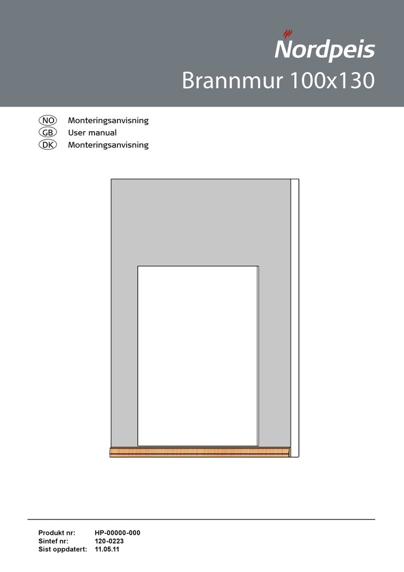 Nordpeis Brannmur user manual