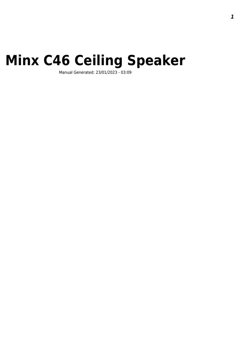 Cambridge Audio Minx C46 manual