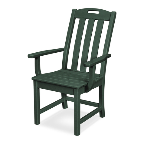 TREX Yacht Club Arm Chair TXD230 User manual TREX Yacht Club Arm Chair TXD230 User manual