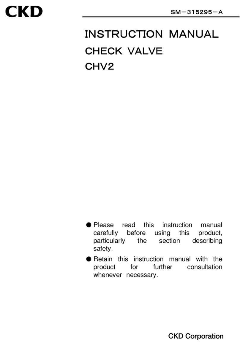 CKD CHV2 User manual CKD CHV2 User manual