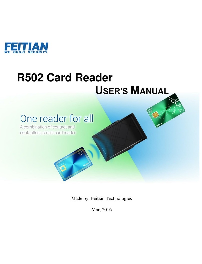 FEITIAN R502 User manual