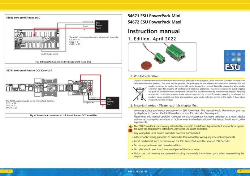 Esu PowerPack Mini instruction manual