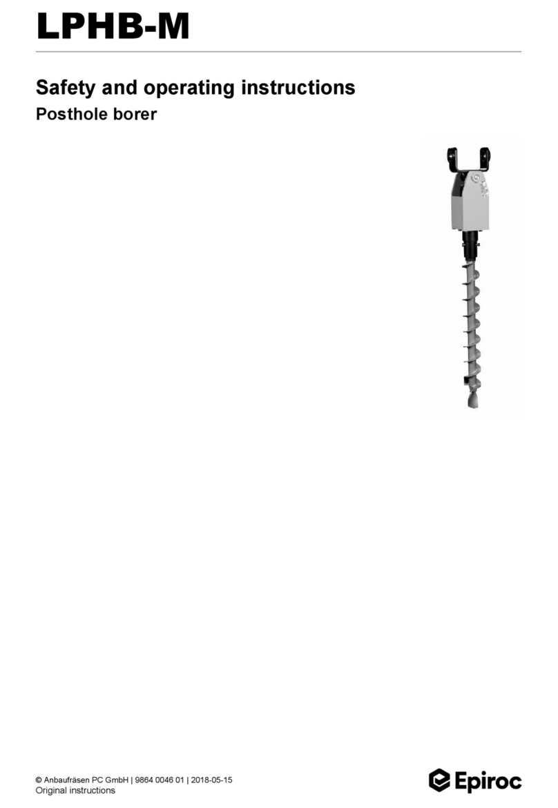 Epiroc LPHB-M Safety and operating instructions