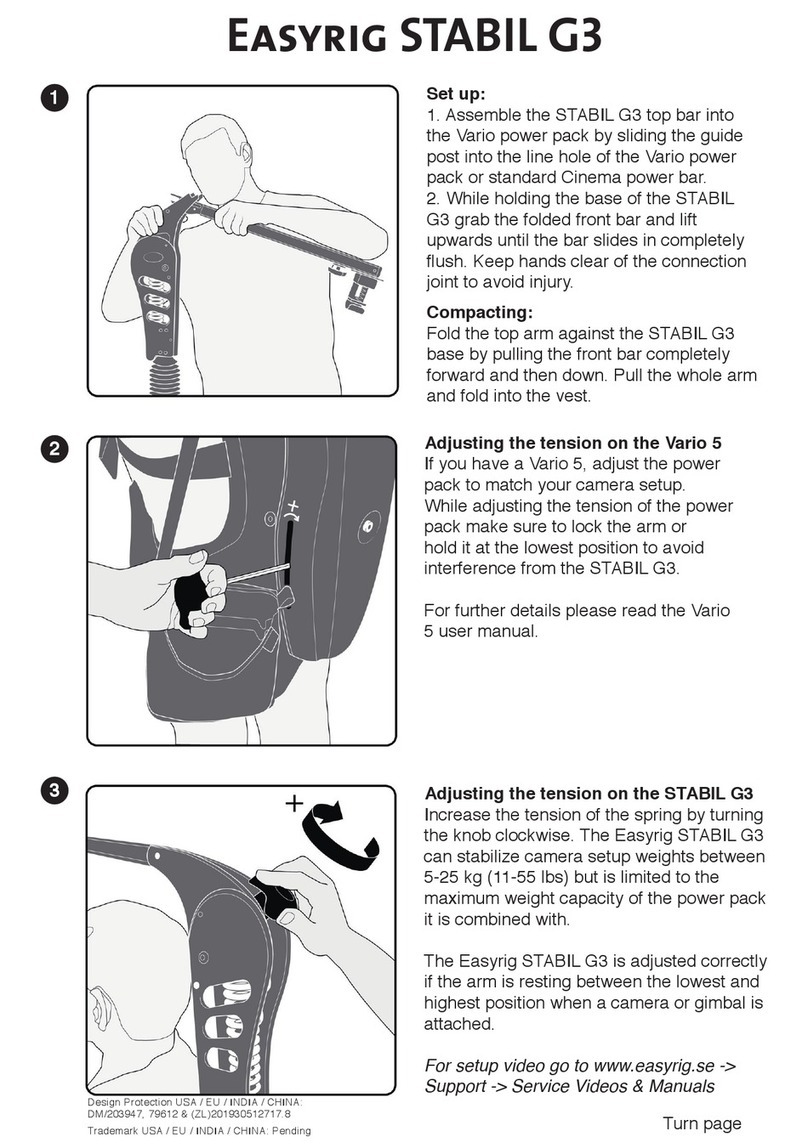 Easyrig STABIL G3 manual