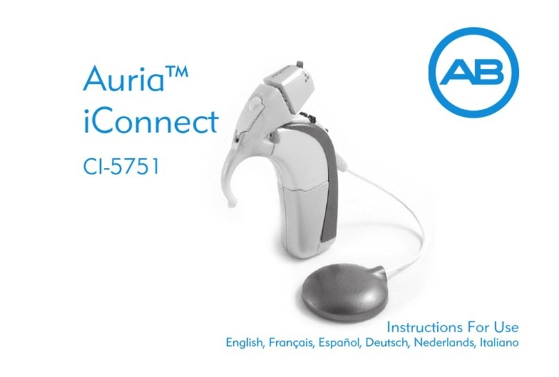 Advanced Bionics Auria iConnect Instructions for use