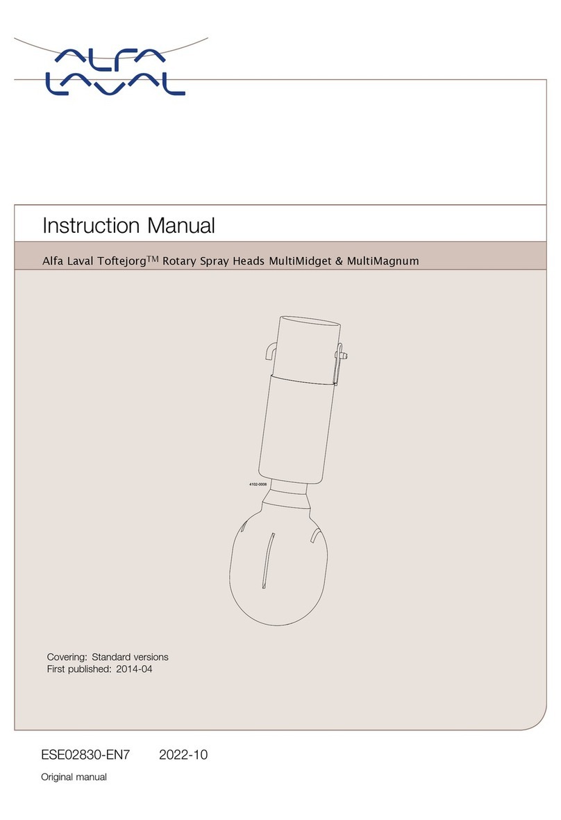 Alfalaval Toftejorg MultiMidget User manual