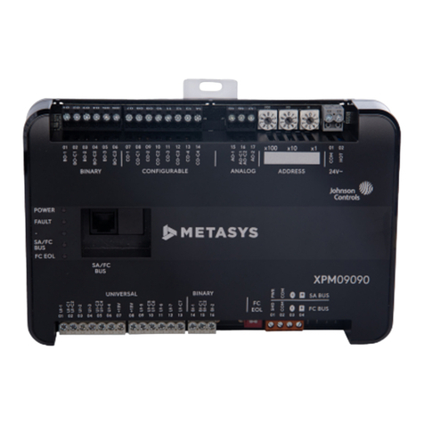 Johnson Controls M4-XPM installation guide
