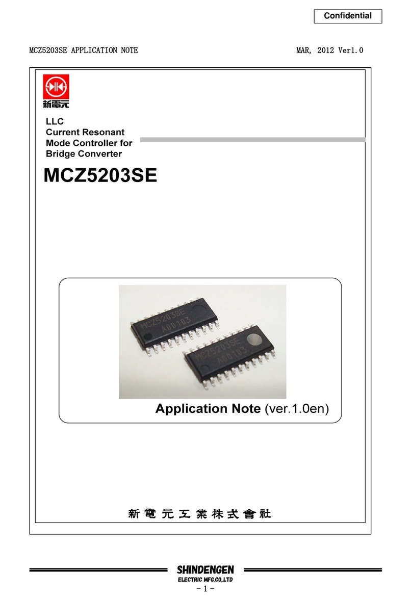 Shindengen MCZ5203SE Application note