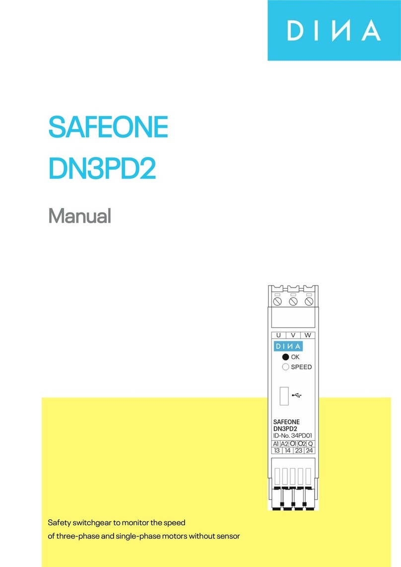 DINA SAFEONE DN3PD2 User manual