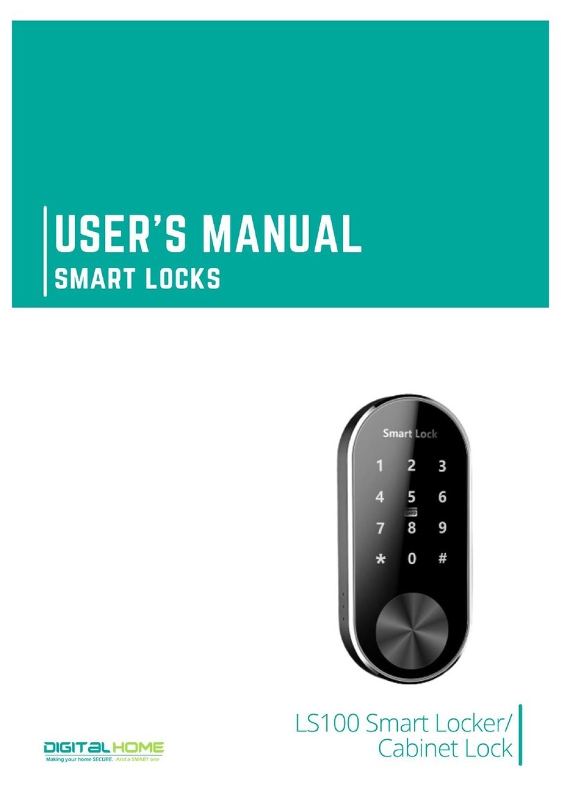 DigitalHome Smart Lock LS100 User manual