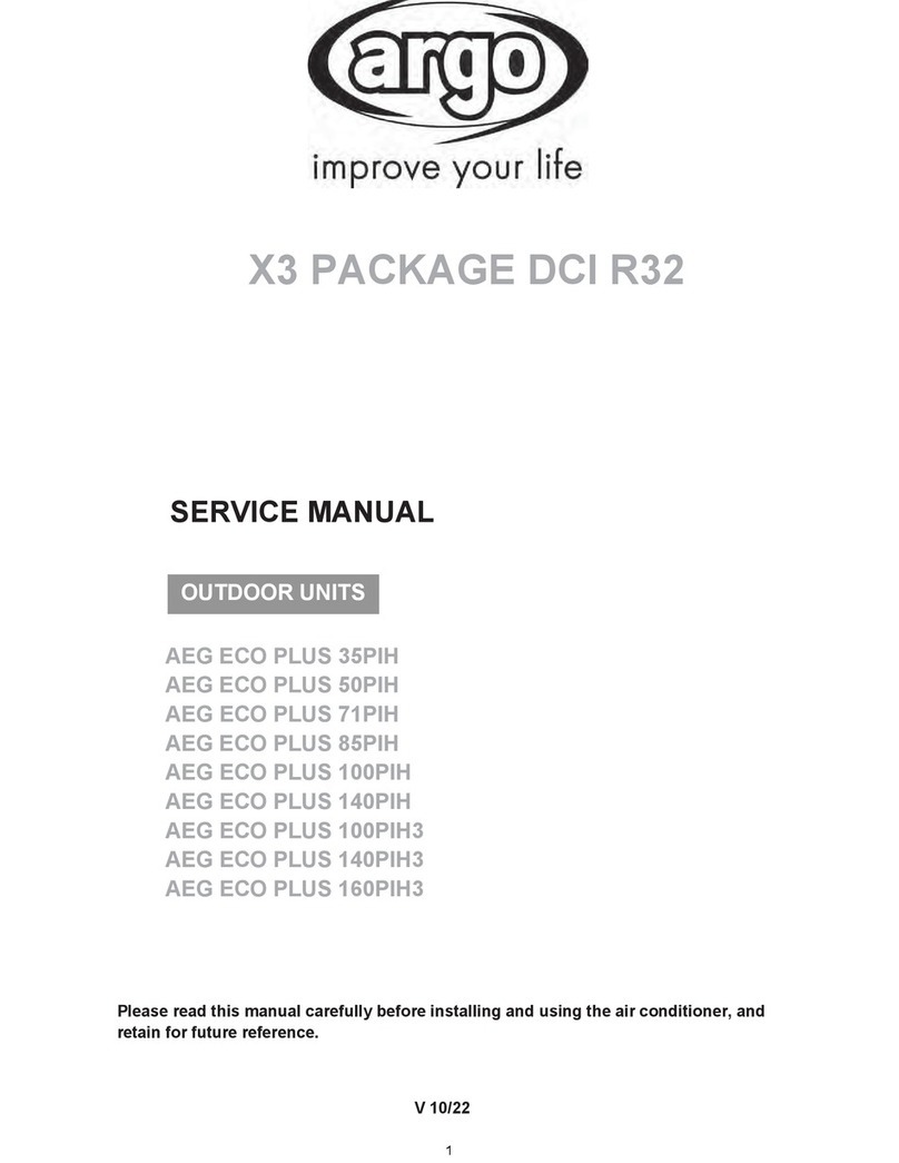 Argo AEG ECO PLUS 35PIH User manual