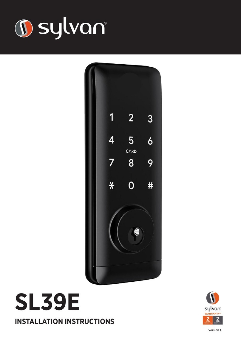 Sylvan SL39E installation instructions