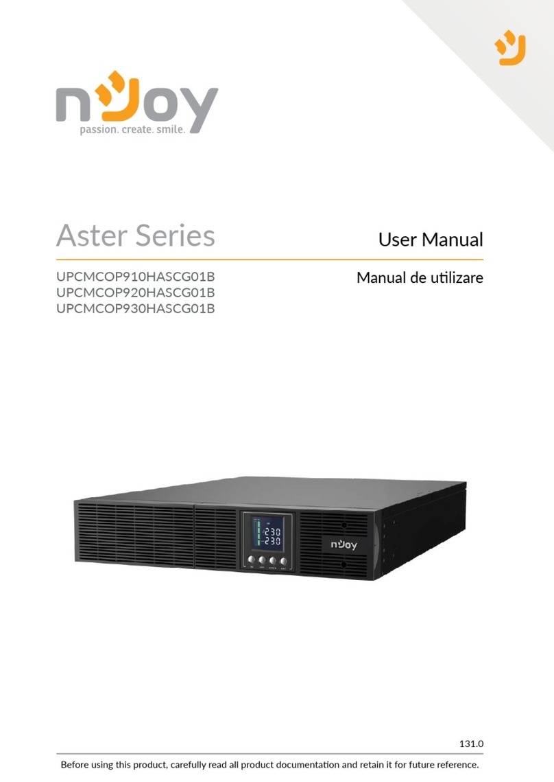 Njoy Aster Series user manual