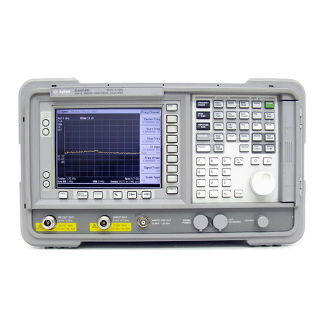 Agilent Technologies E4404B Quick start guide