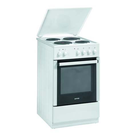 Gorenje E51102AW manual