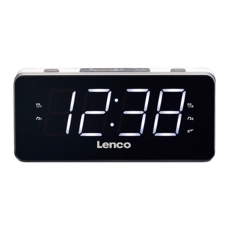LENCO CR-18 User manual