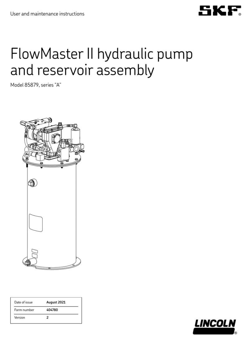 SKF A Series User and maintenance instructions