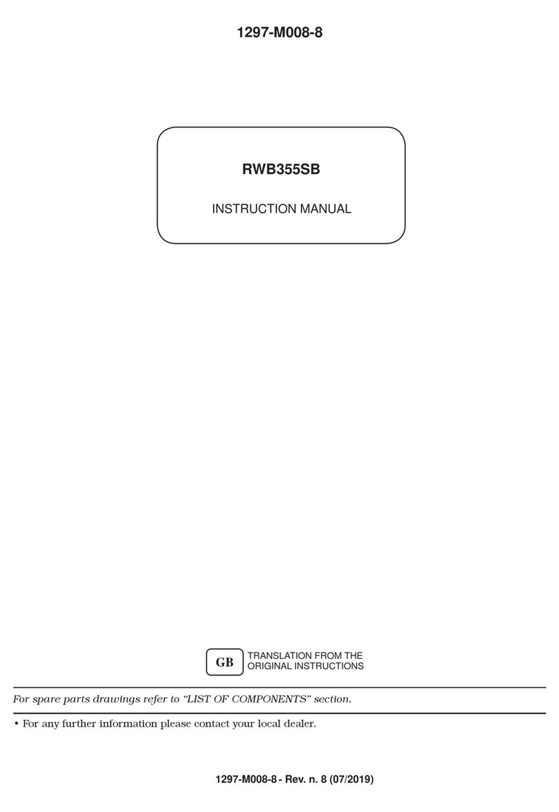 Rotary RWB355SB instruction manual