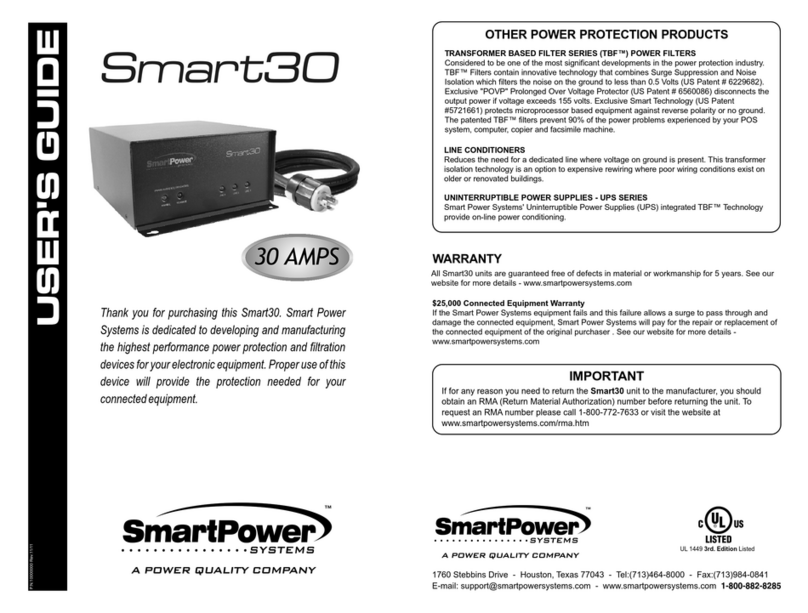 Smart power Smart30 user guide Smart power Smart30 user guide