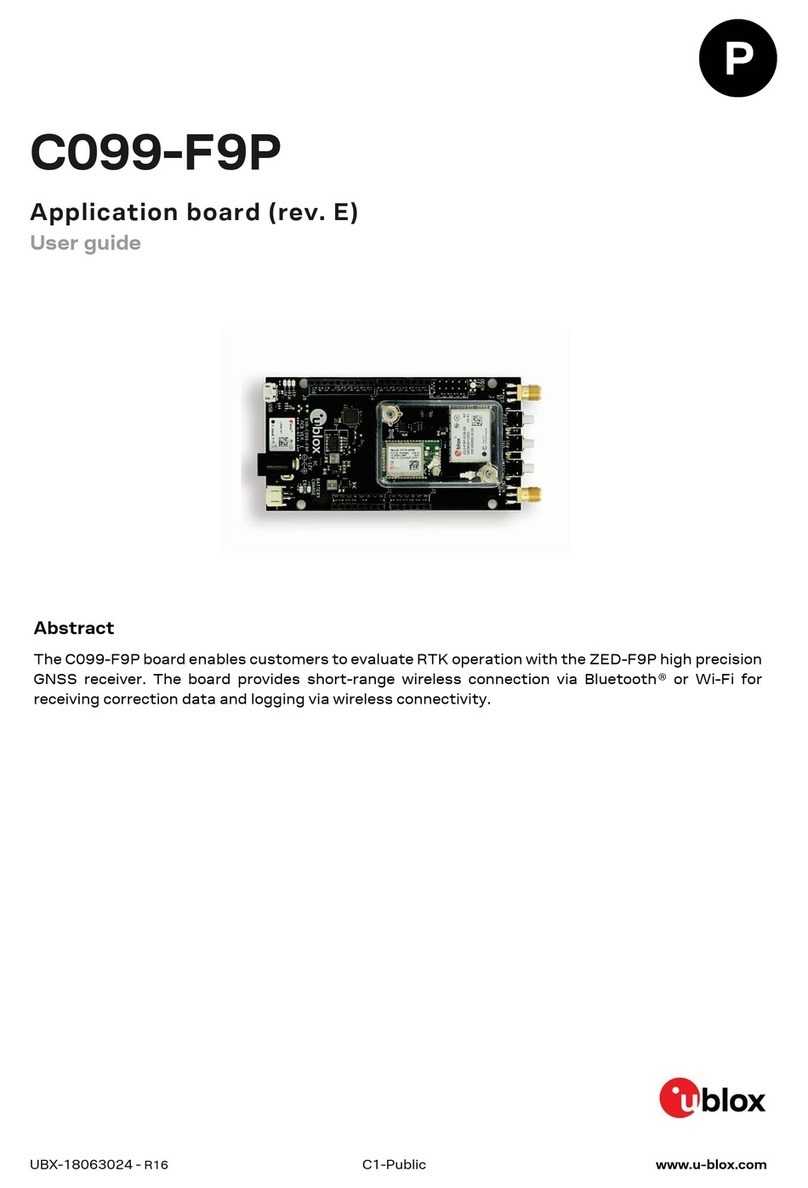 Ublox C099-F9P user guide