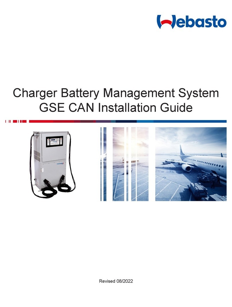 Webasto GSE CAN User manual
