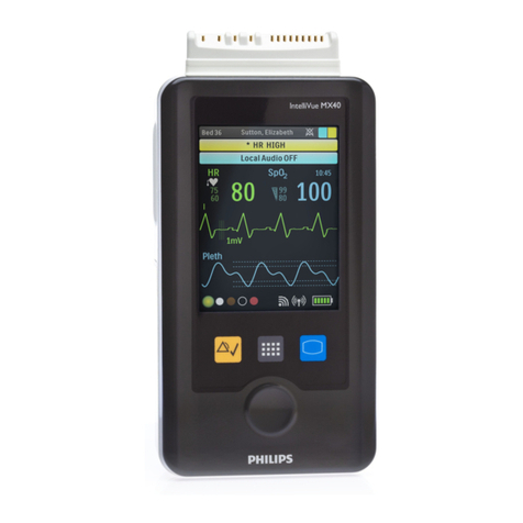 Philips IntelliVue MX40 Instructions for use Philips IntelliVue MX40 Instructions for use