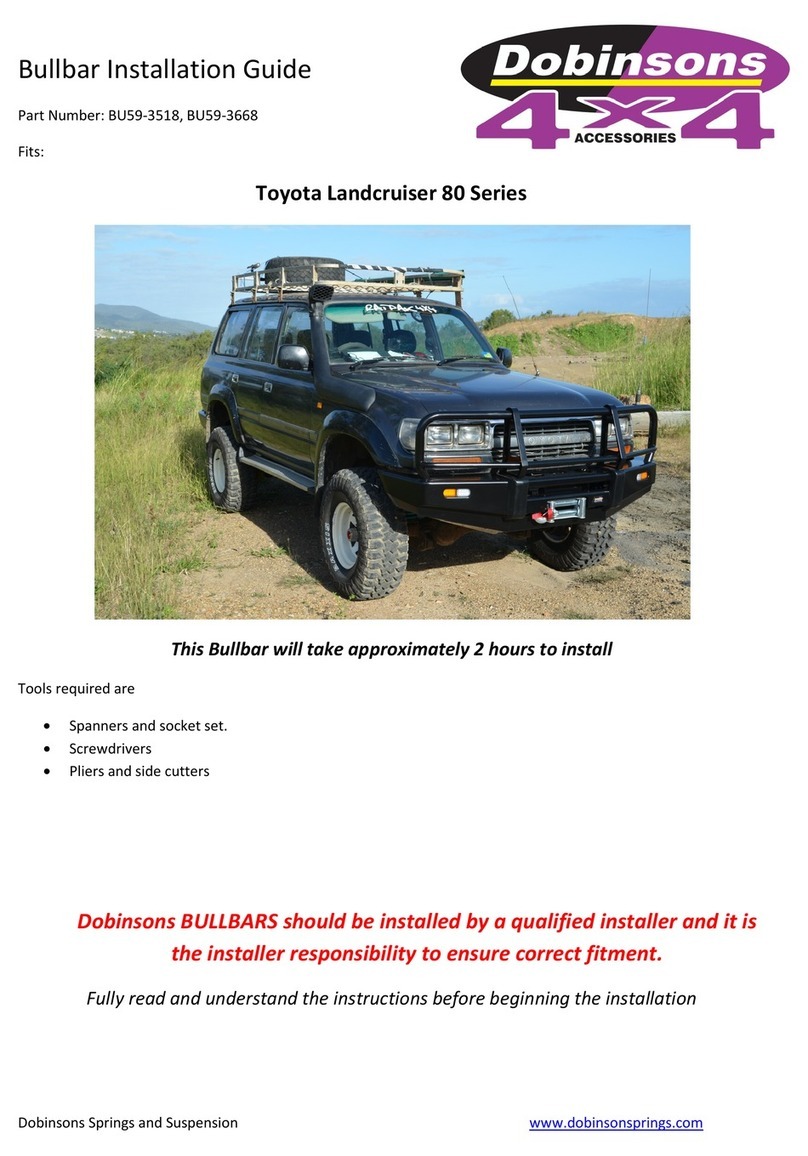 Dobinsons BU59-3518 User manual