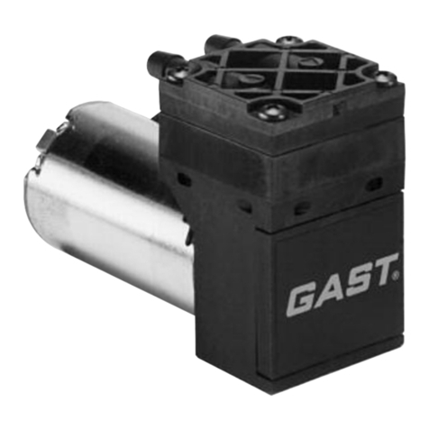 Idex Gast 8R Series Operation & maintenance manual