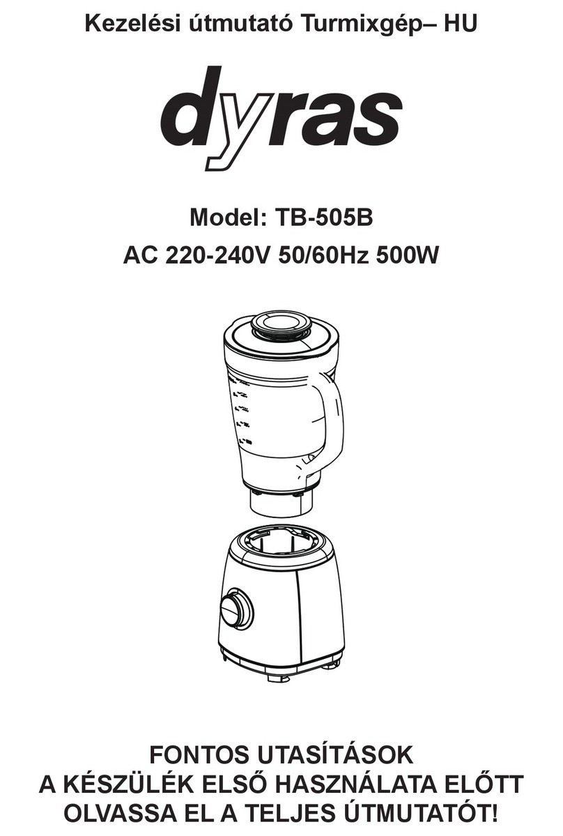 dyras TB-505B User manual