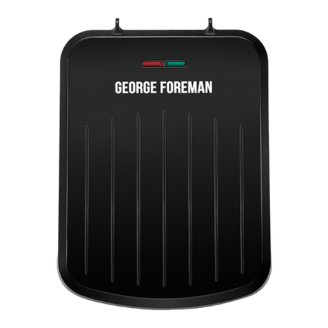 George Foreman 25800GCC User manual