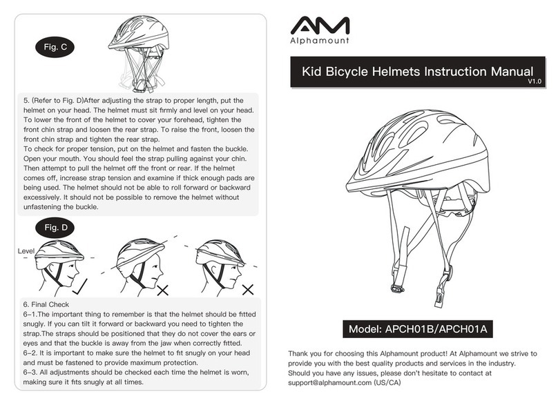 Alphamount APCH01B instruction manual Alphamount APCH01B instruction manual