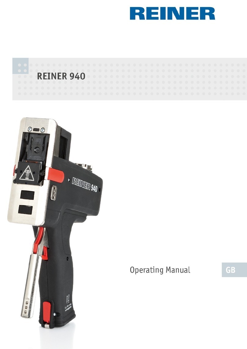 Reiner speed-i-Marker 940 User manual