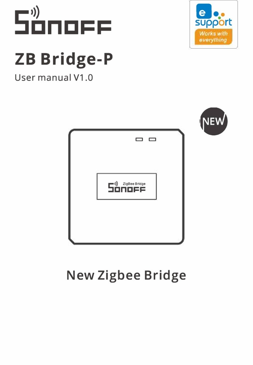 Sonoff ZB Bridge-P User manual