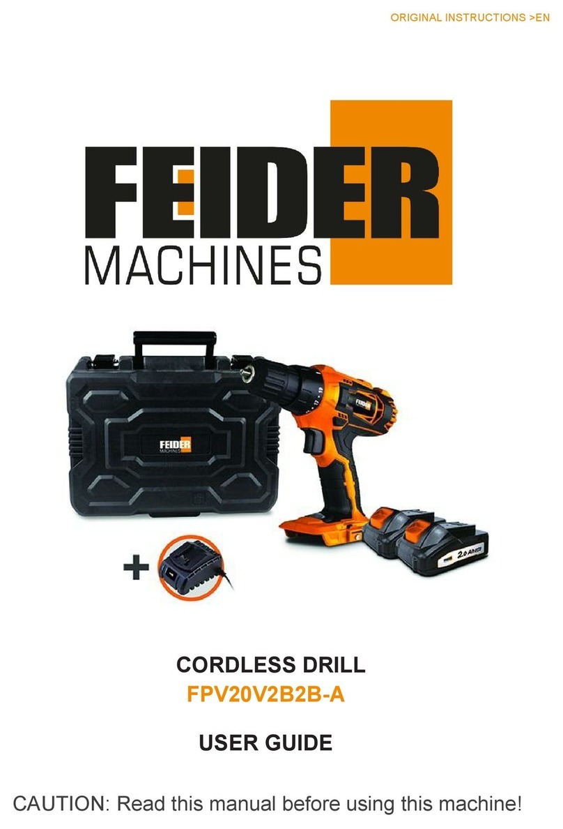 Feider Machines FPV20V2B2B-A User manual