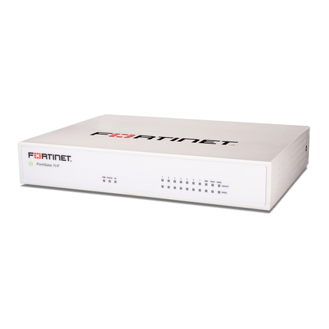 Fortinet Rugged 70F Series User manual