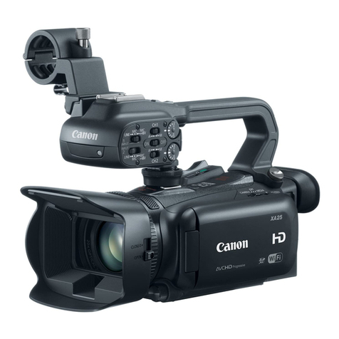 Canon XA20 User manual